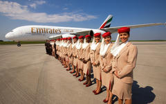 Самолет Airbus A380 компании Emirates. Фото с сайта emirates.com